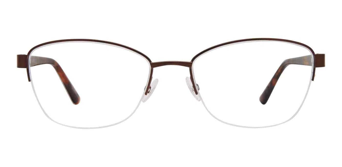 Adensco 235 Eyeglasses - Brown - view 3